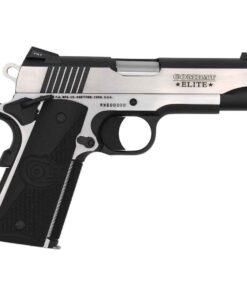 Buy Colt Combat Elite Commander 45 Auto (ACP) 4.25in Stainless/Black Pistol - 8+1 Rounds